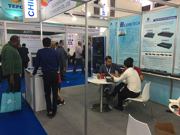 “讓世界溝通(tōng)更加暢通(tōng)無阻”——億優科(kē)技(jì)參展Gitex2016