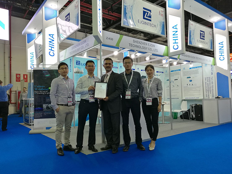 “讓世界溝通(tōng)更加暢通(tōng)無阻”——億優科(kē)技(jì)參展Gitex2016